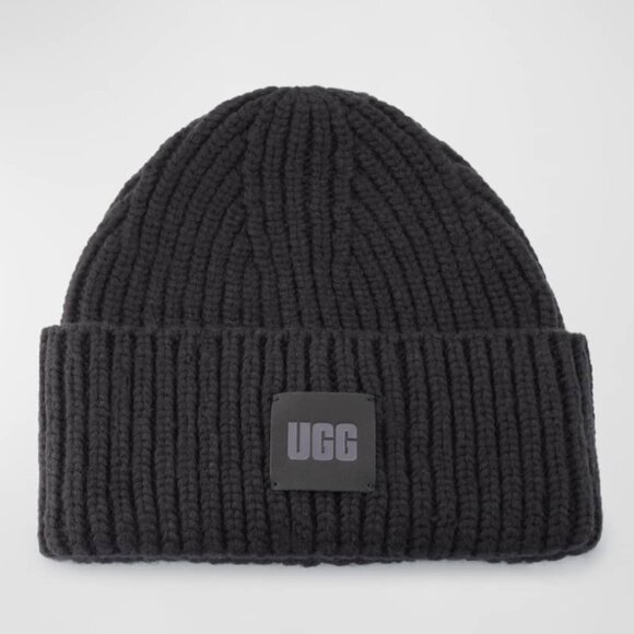 Men's UGG Chunky Rib Knit Beanie Hat - Picture 1 of 4
